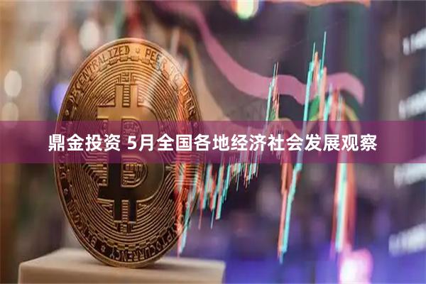 鼎金投资 5月全国各地经济社会发展观察